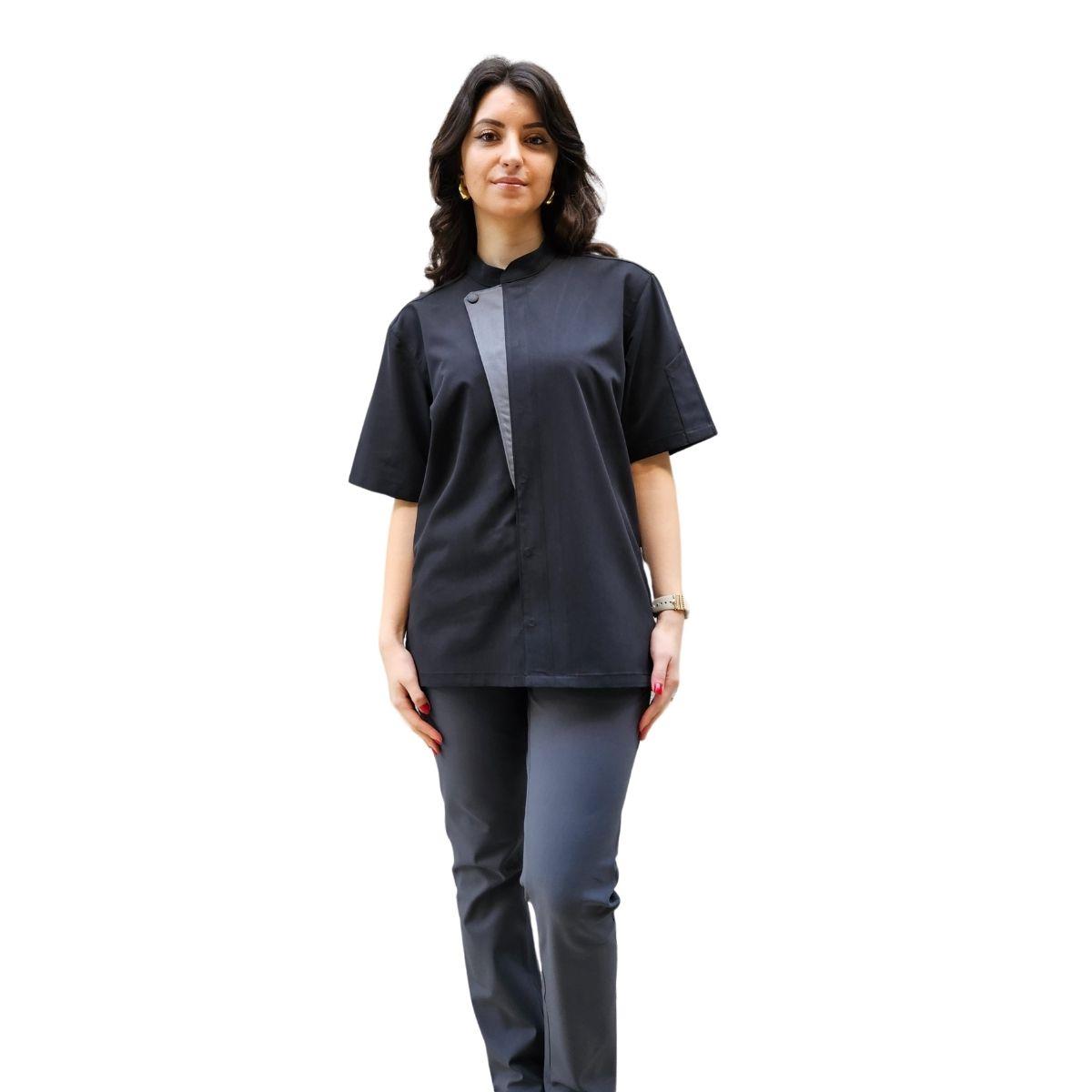 Formteks Aşçı Ceket Kısa Kol  Likralı