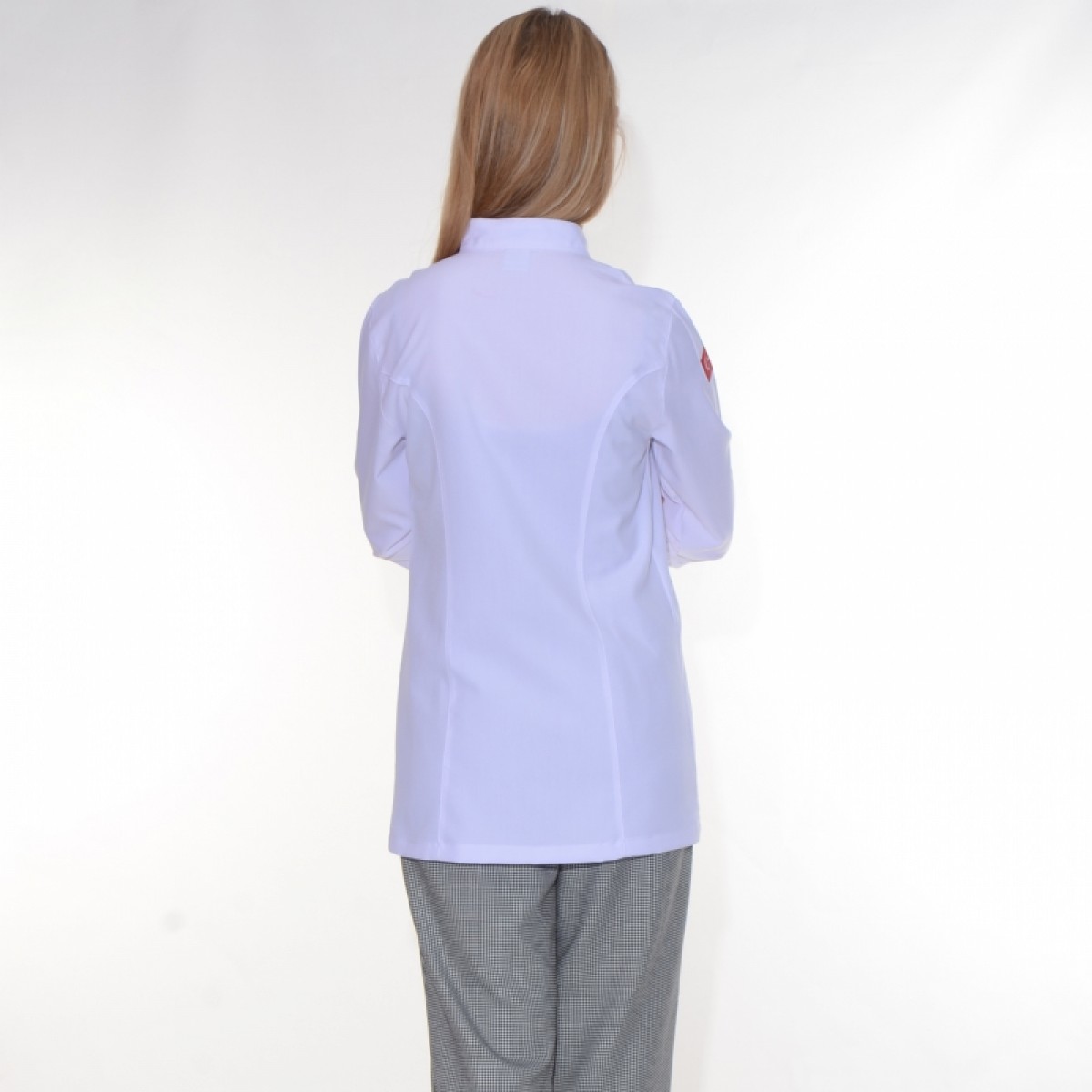 Formteks Aşçı Ceketi Bayan Beyaz