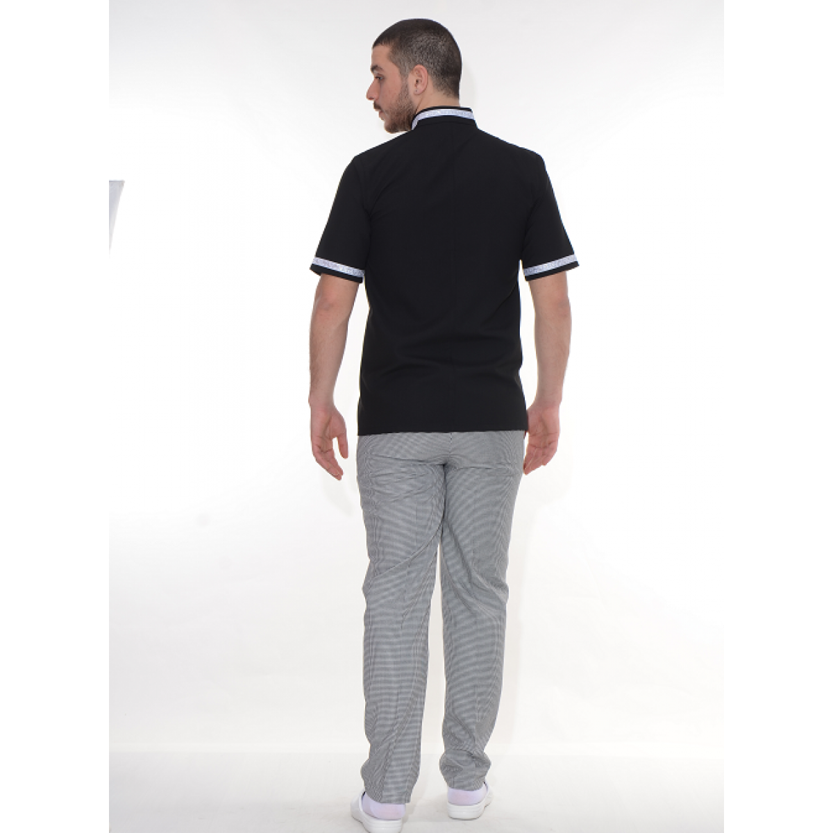 Formteks Aşçı Ceketi Siyah Tuğralı