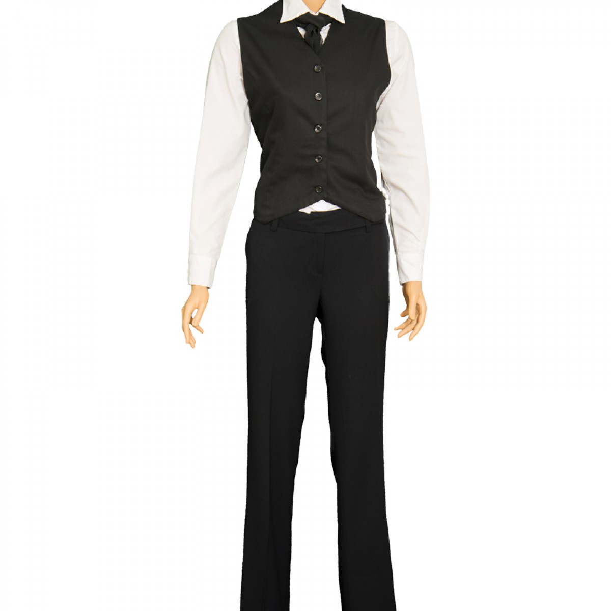 Formteks Bayan Garson Pantolonu Düşük Bel