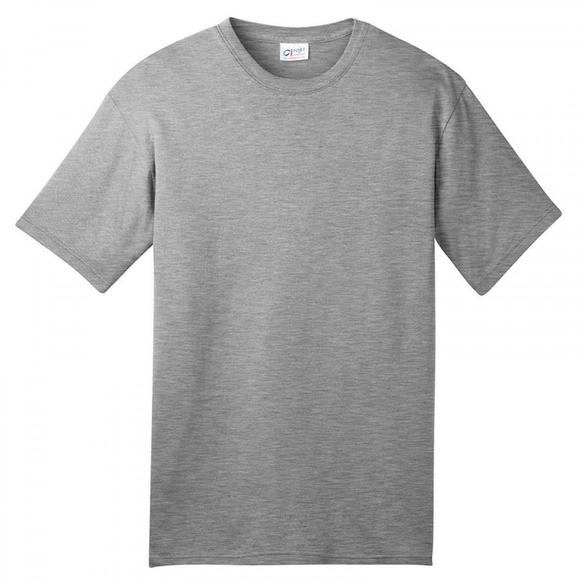 Formteks Bisiklet Yaka Süprem Tişört Gri