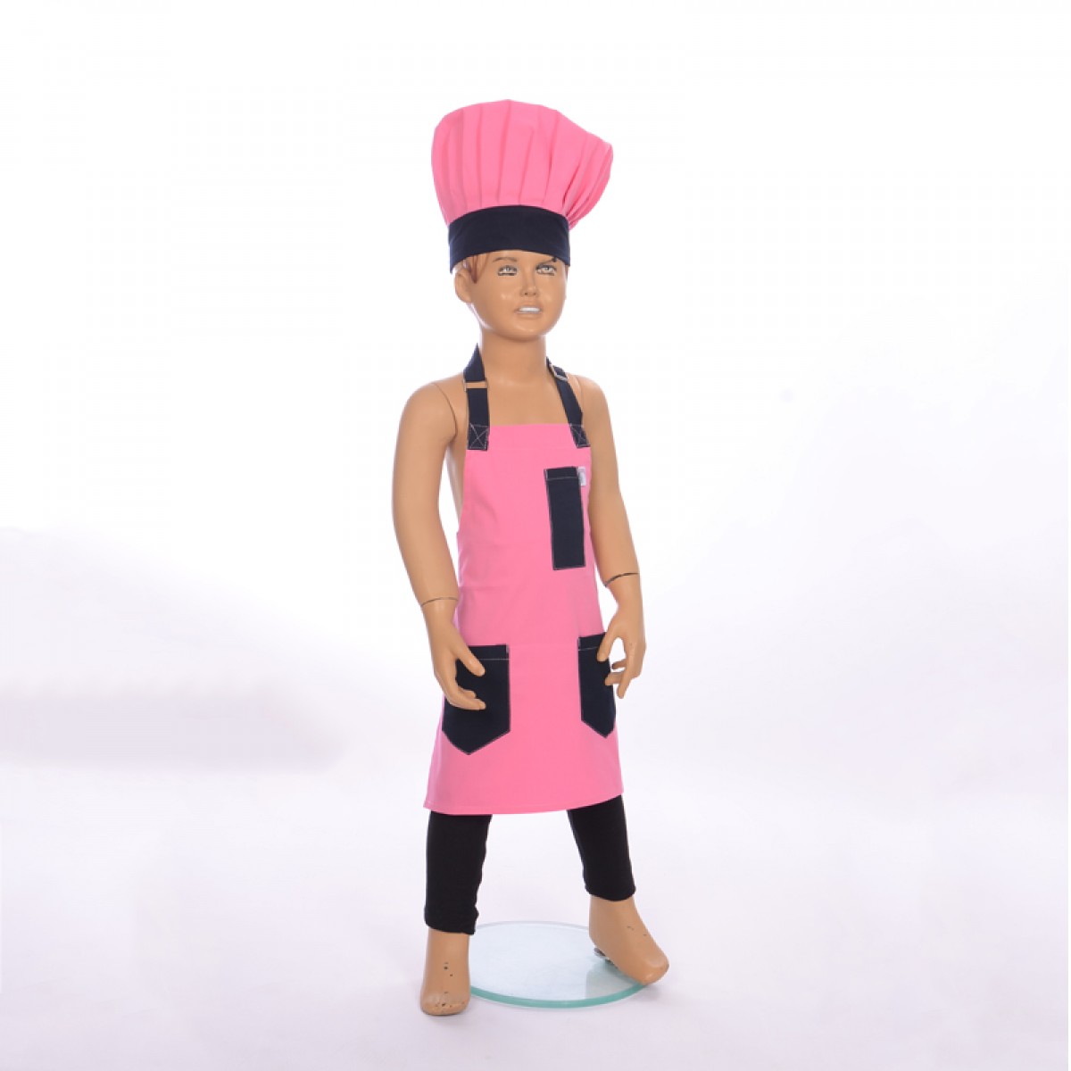 Formteks Çocuk Boydan Önlük Toka Ayarlı Pembe