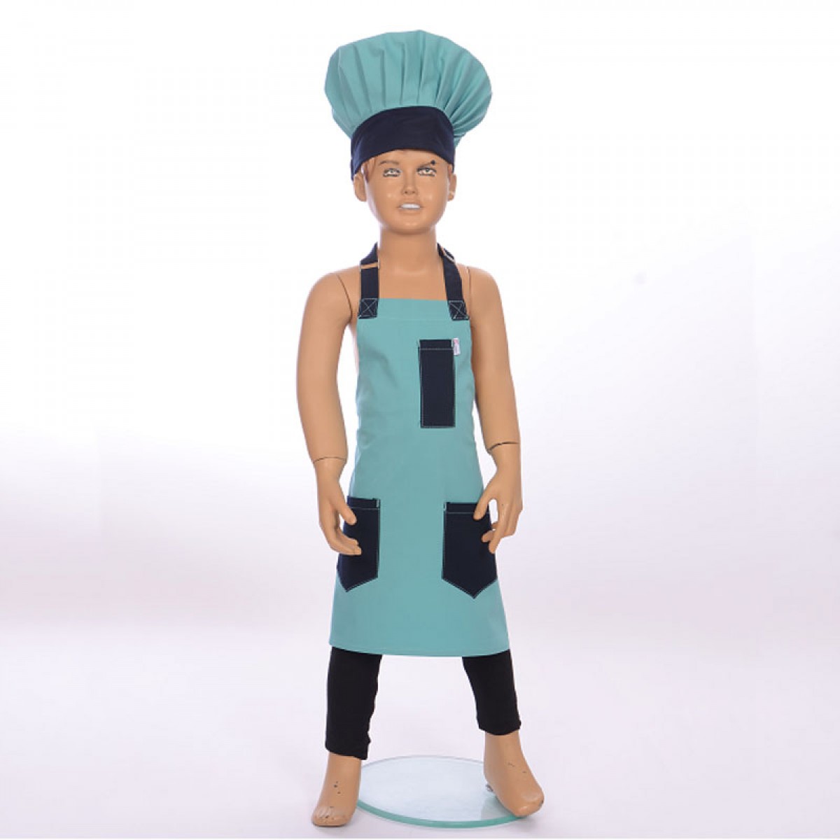 Formteks Çocuk Boydan Önlük Toka Ayarlı Yeşil