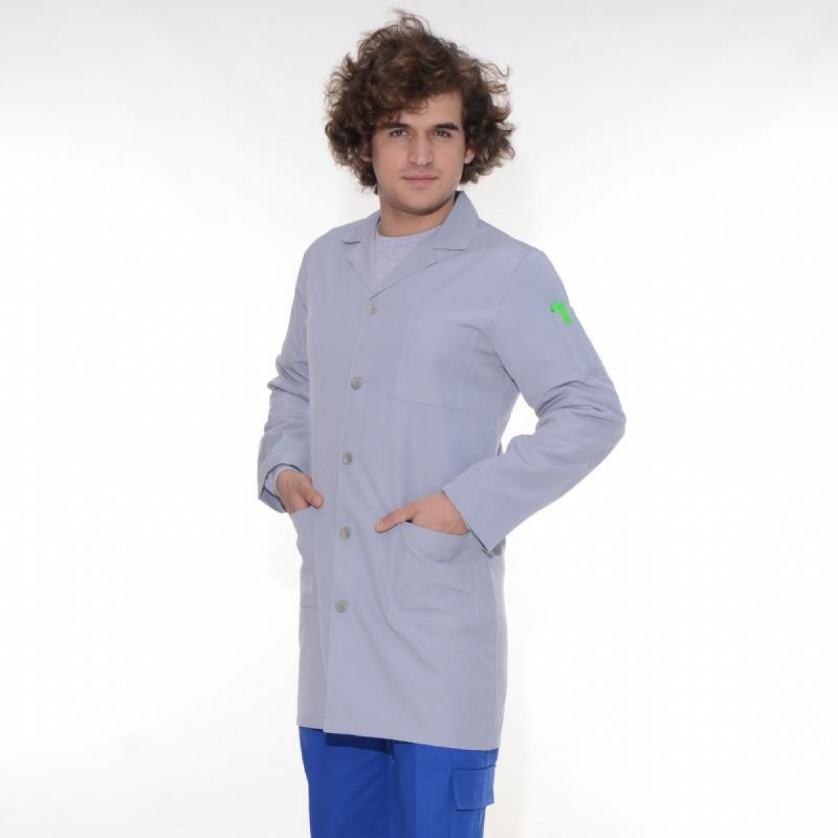 Formteks İş Önlüğü Gri Erkek Alpaka