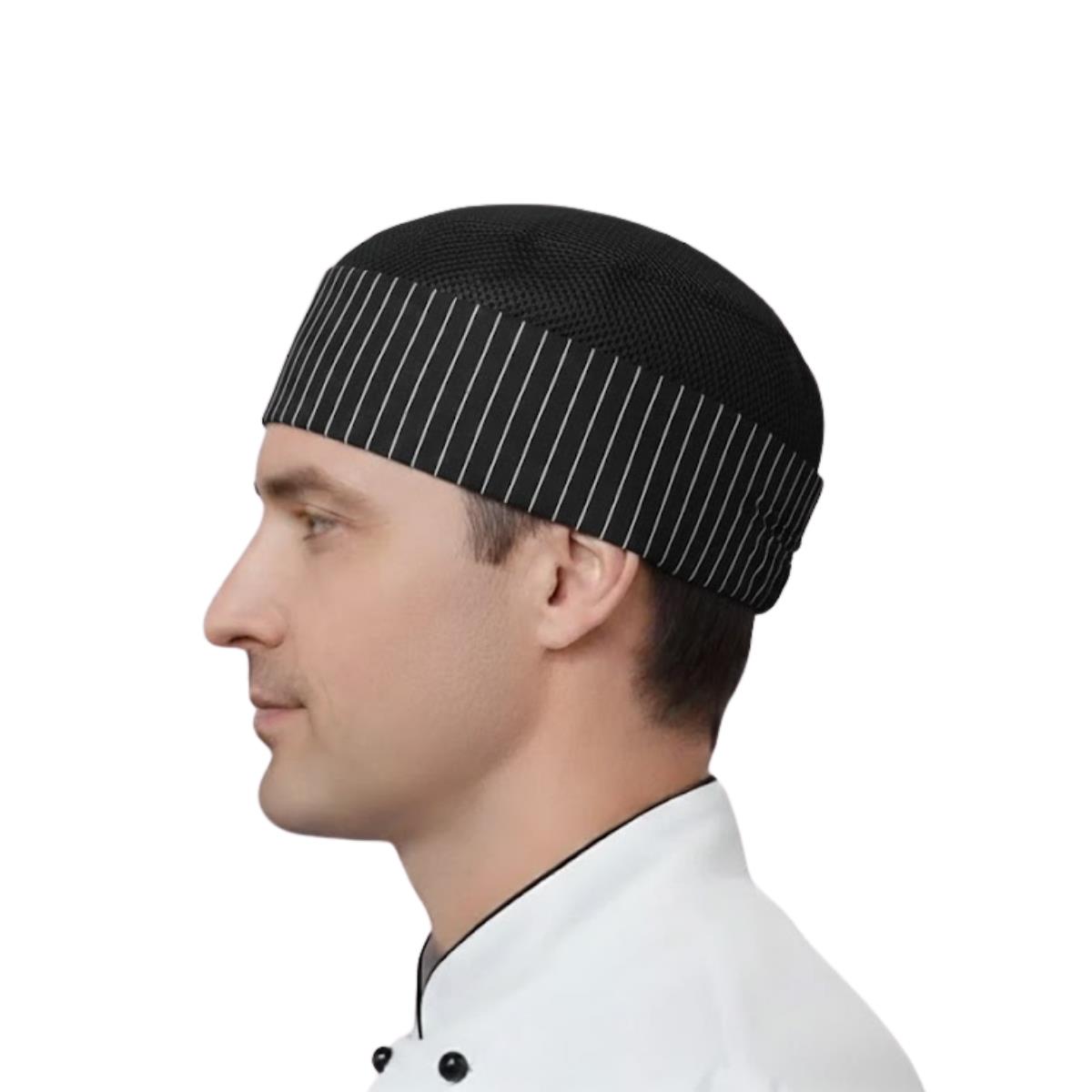 Formteks Aşçı Fileli Kep Çizgili