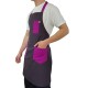 Formteks Boydan Bari̇sta  Önlük Cepli̇ Lila