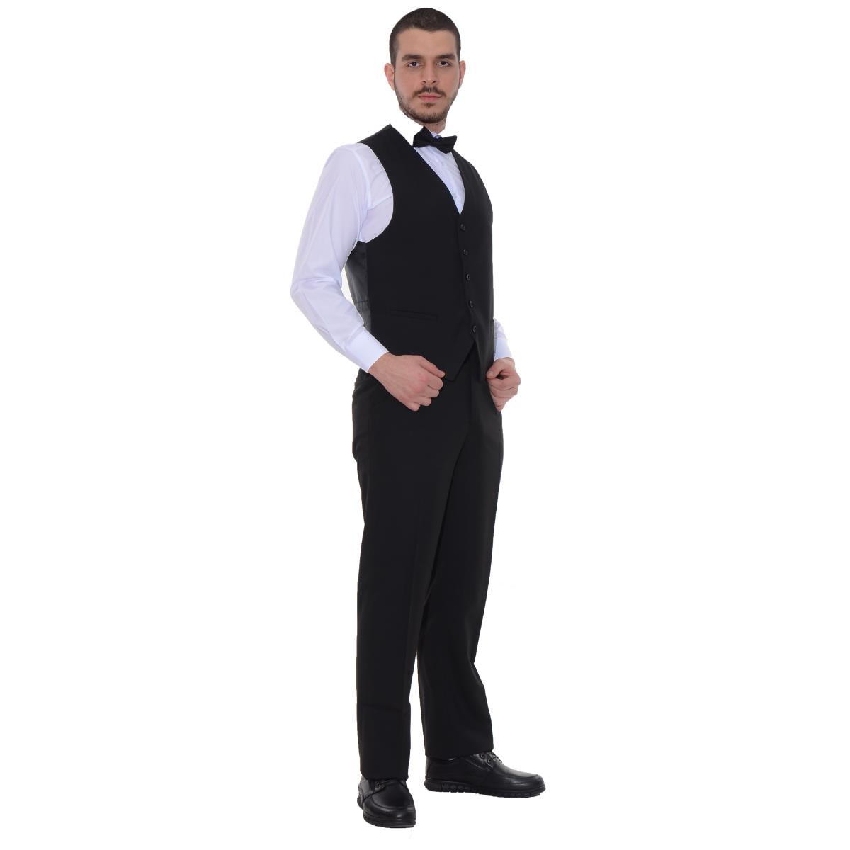 Formteks Eko Garson Şef  Klasik   Kumaş Pantolon Pileli-Pilesiz