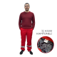 Formteks  Kapitoneli  Ref.  Kırmızı  İş Pantolonu