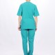 Formteks Kadın Muska Yaka Hemşire Forması Yeşil