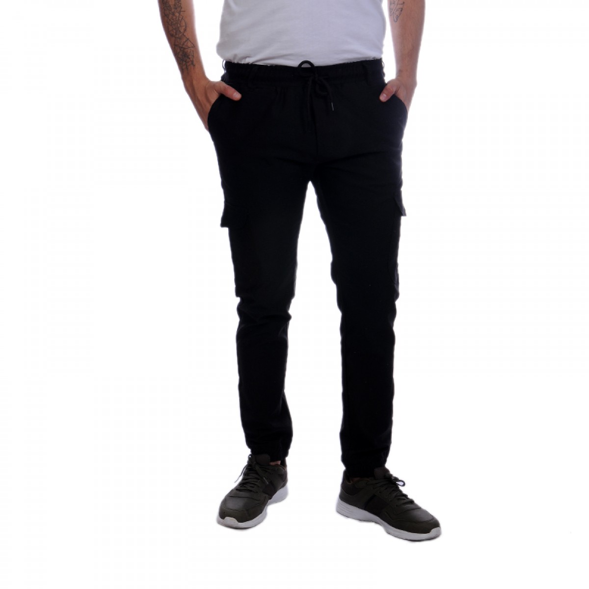 Formteks Kargo Cepli Jogger İş Pantolon Siyah