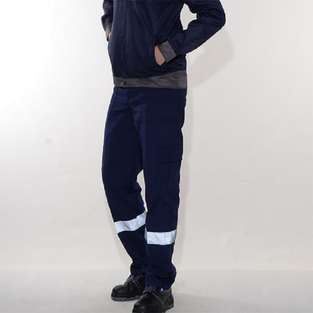 Formteks Kargo Pantolon 16/12 Gabardin Reflektörlü Lacivert