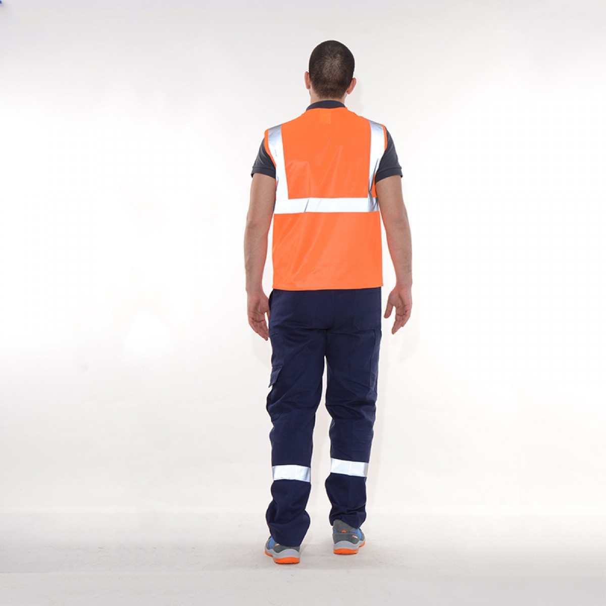 Formteks Reflektörlü Mühendis Yelek Turuncu