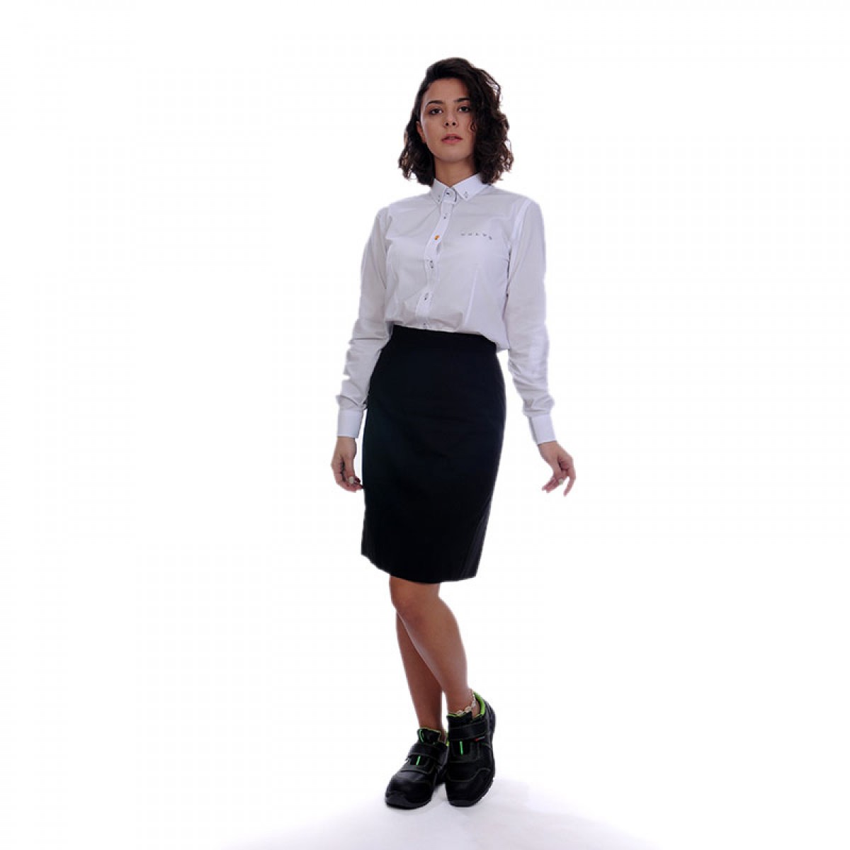 Formteks Yırtmaçlı Garson Servis Etek