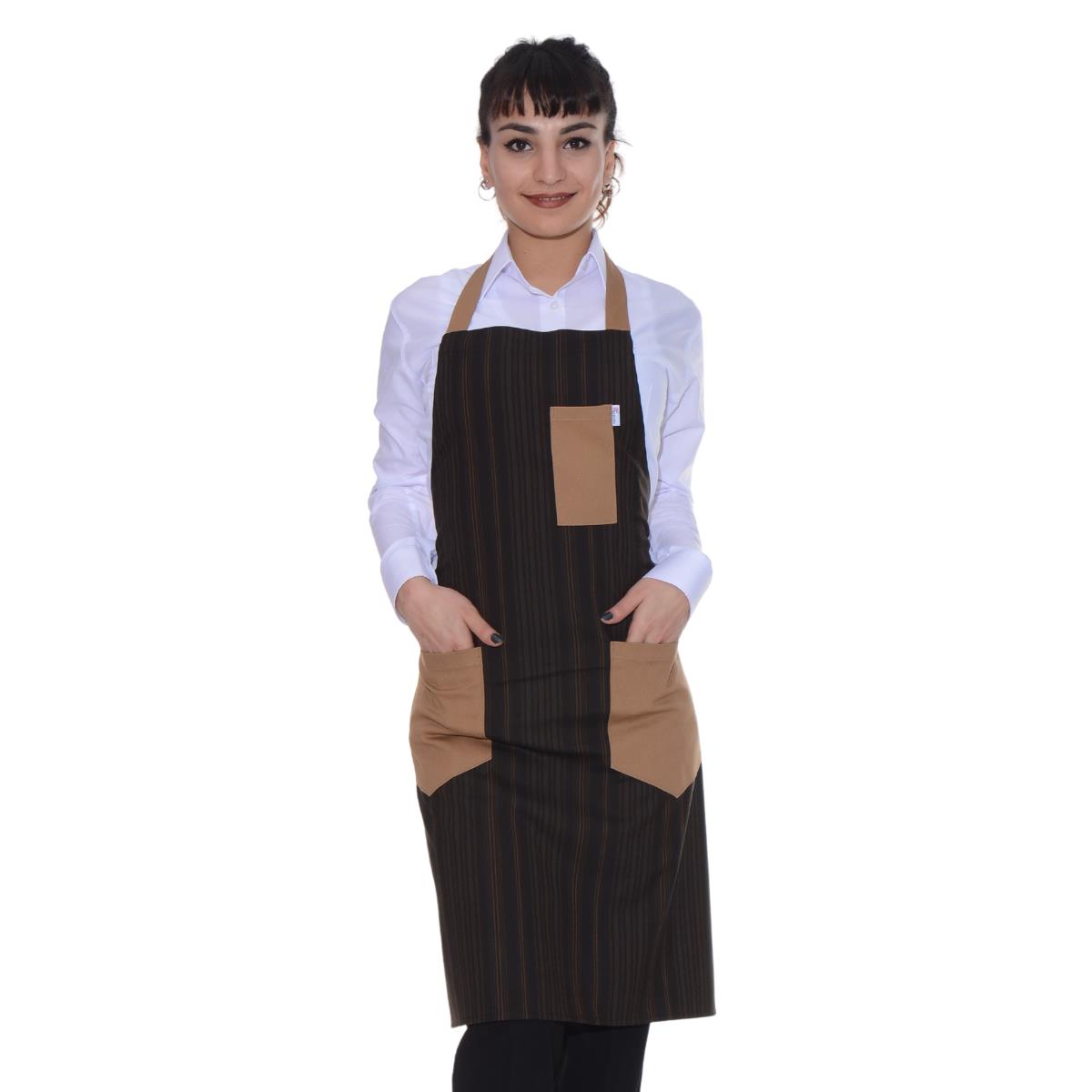 Formteks Bari̇sta Boydan Önlük  Cepli̇