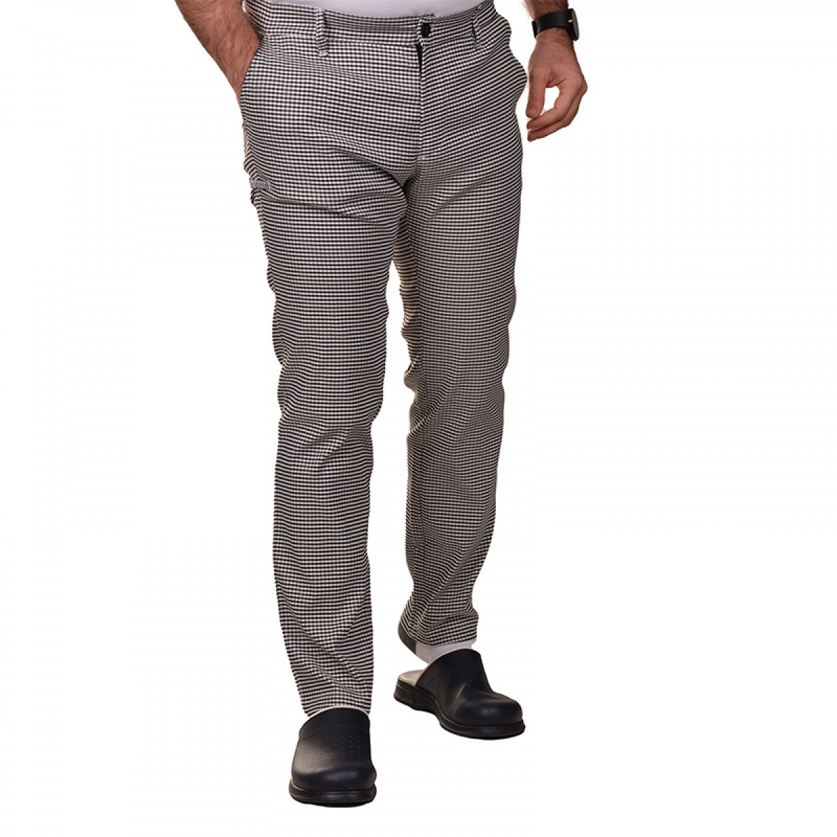 Formteks Likralı Aşçı Pantolon Pötikare