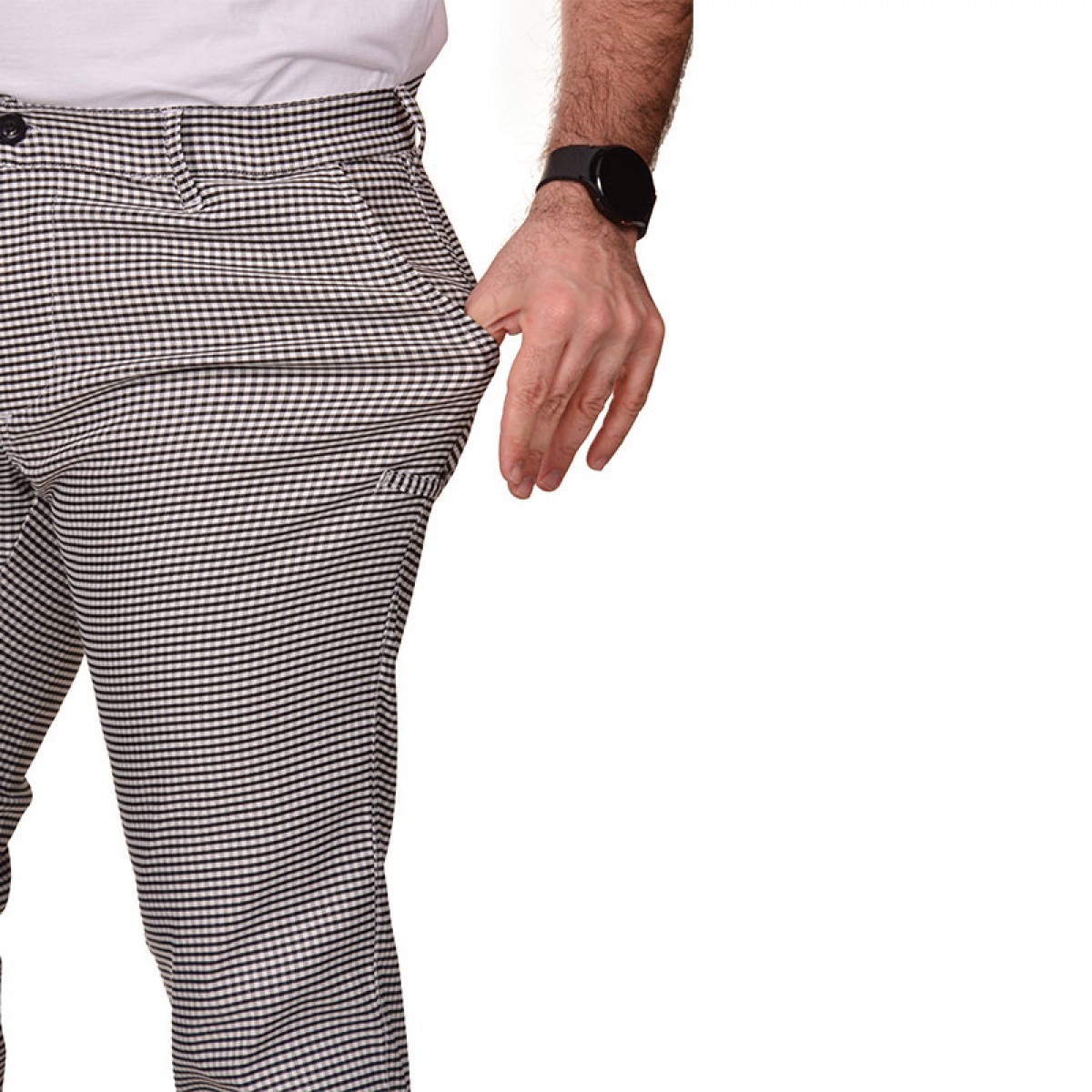 Formteks Likralı Aşçı Pantolon Pötikare Formteks Likralı Aşçı Pantolon Pötikare