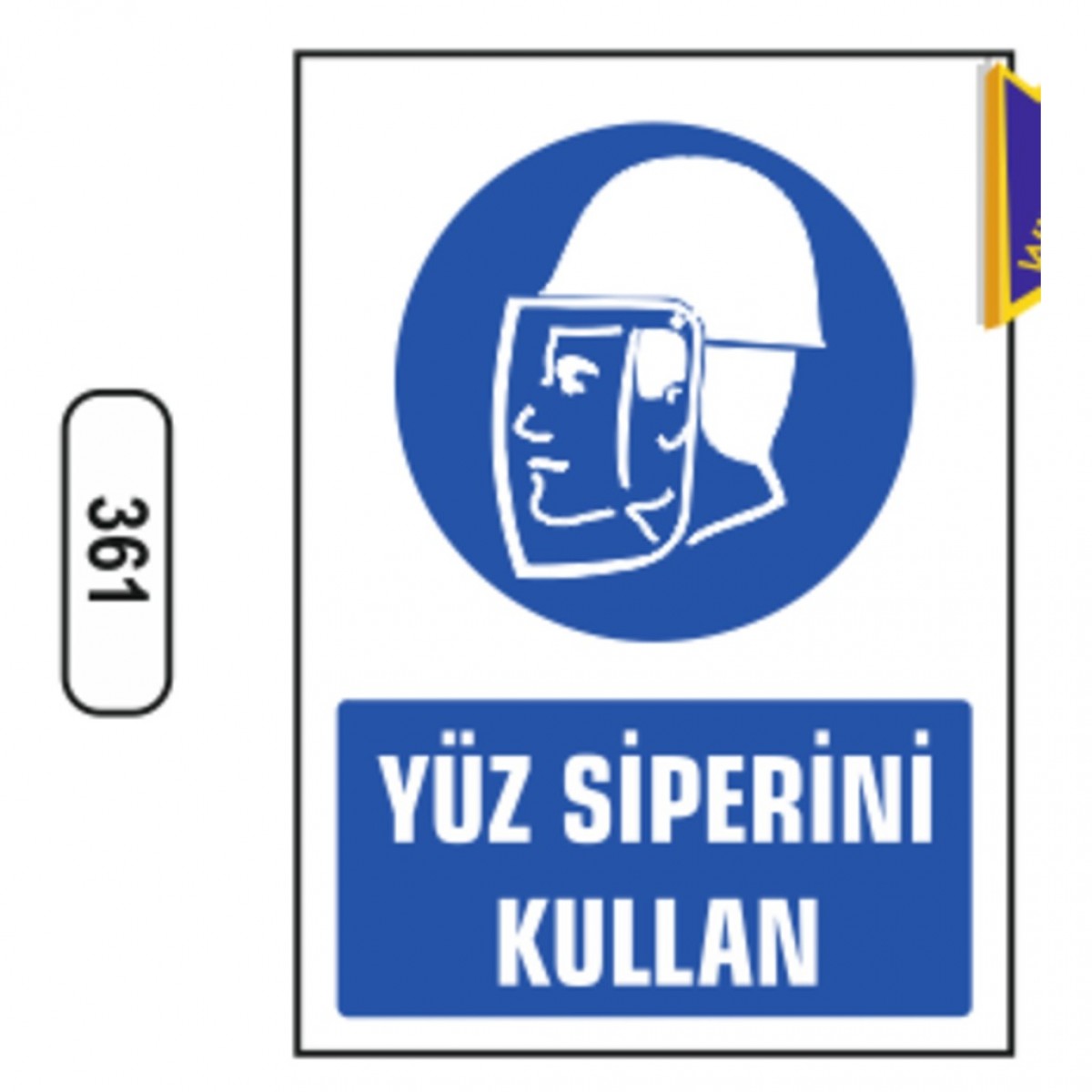 361 YÜZ SIPERINI TAK