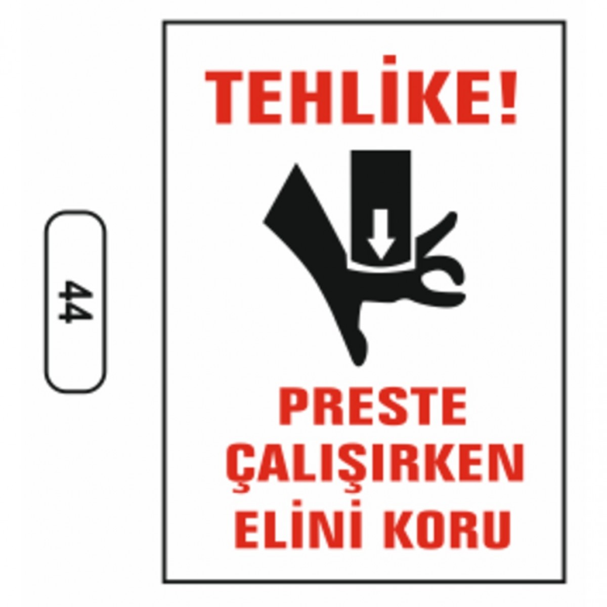 44 TEHLIKE PRESTE ÇALISIRKEN ELINI KORU